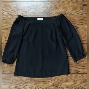 Aritzia XXS Blouse Black